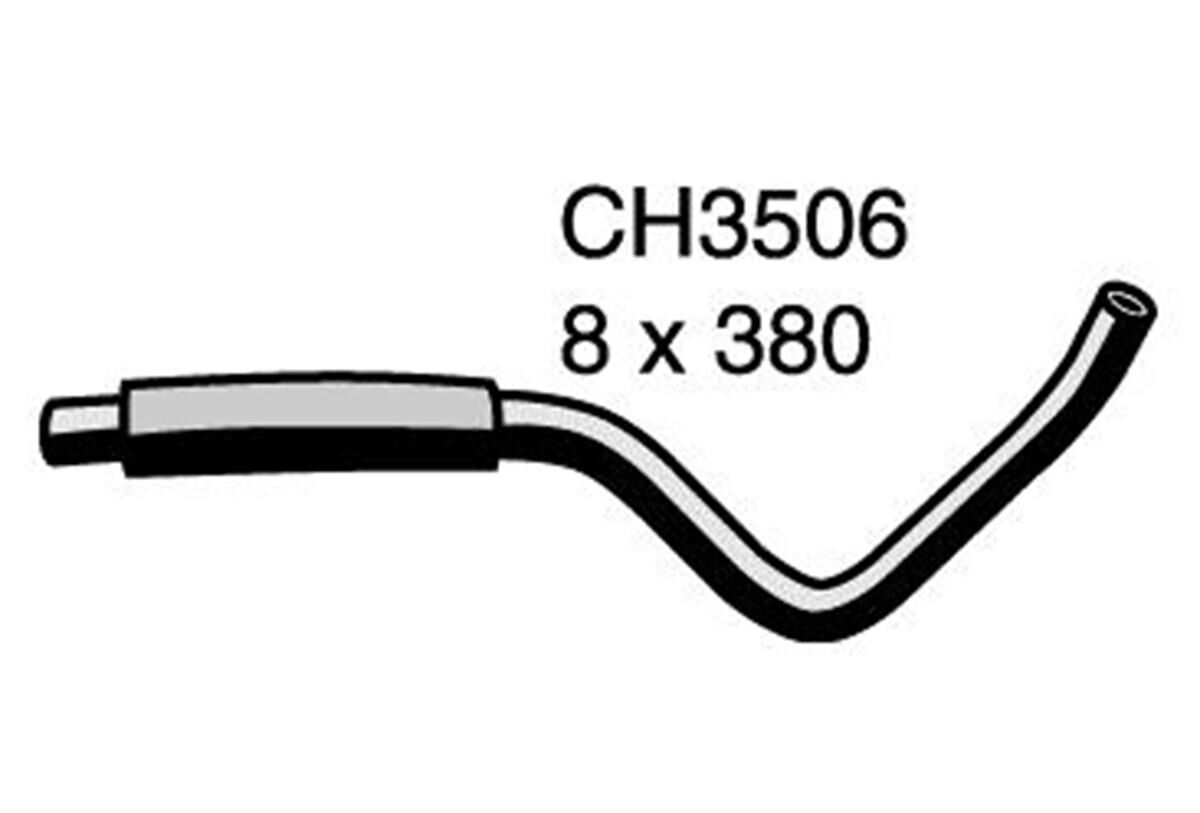 Engine By Pass Hose  - MITSUBISHI PAJERO NJ - 3.5L V6  PETROL - Manual & Auto, , scaau_hi-res