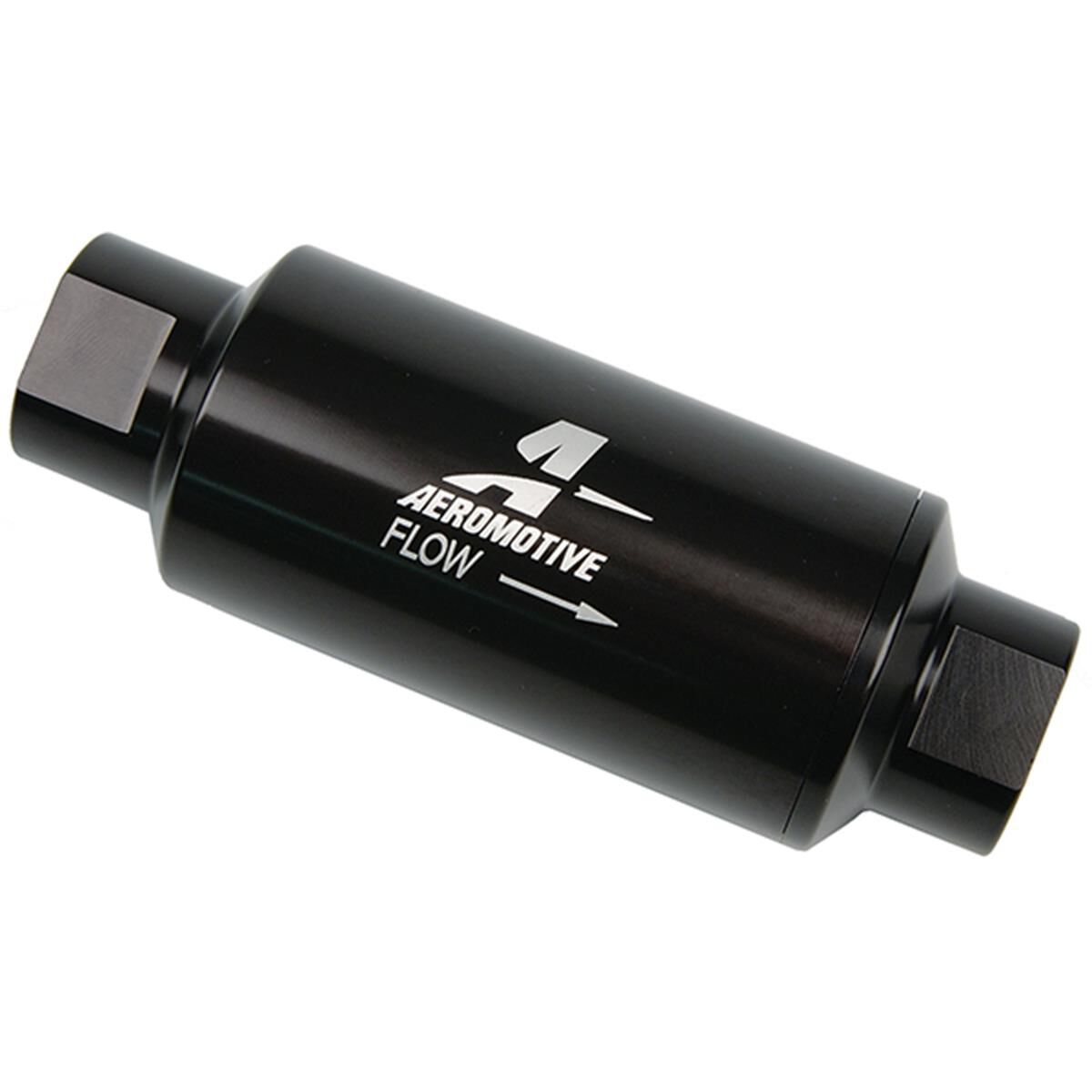 IN-LINE FUEL FILTER -10 ORB 5.5" LONG X 2" OD 10 MICRON, , scaau_hi-res