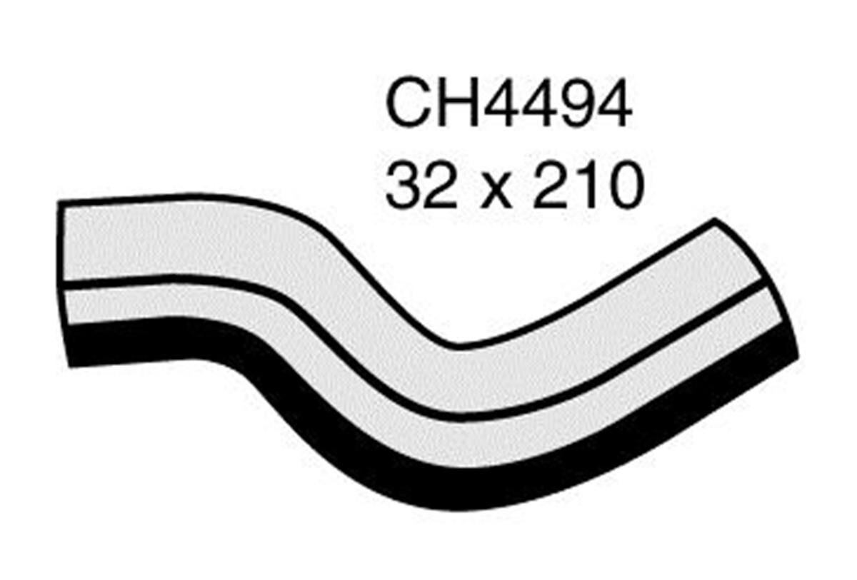 Radiator Upper Hose  - HUMMER H3 . - 3.7L I5  PETROL - Manual & Auto, , scaau_hi-res