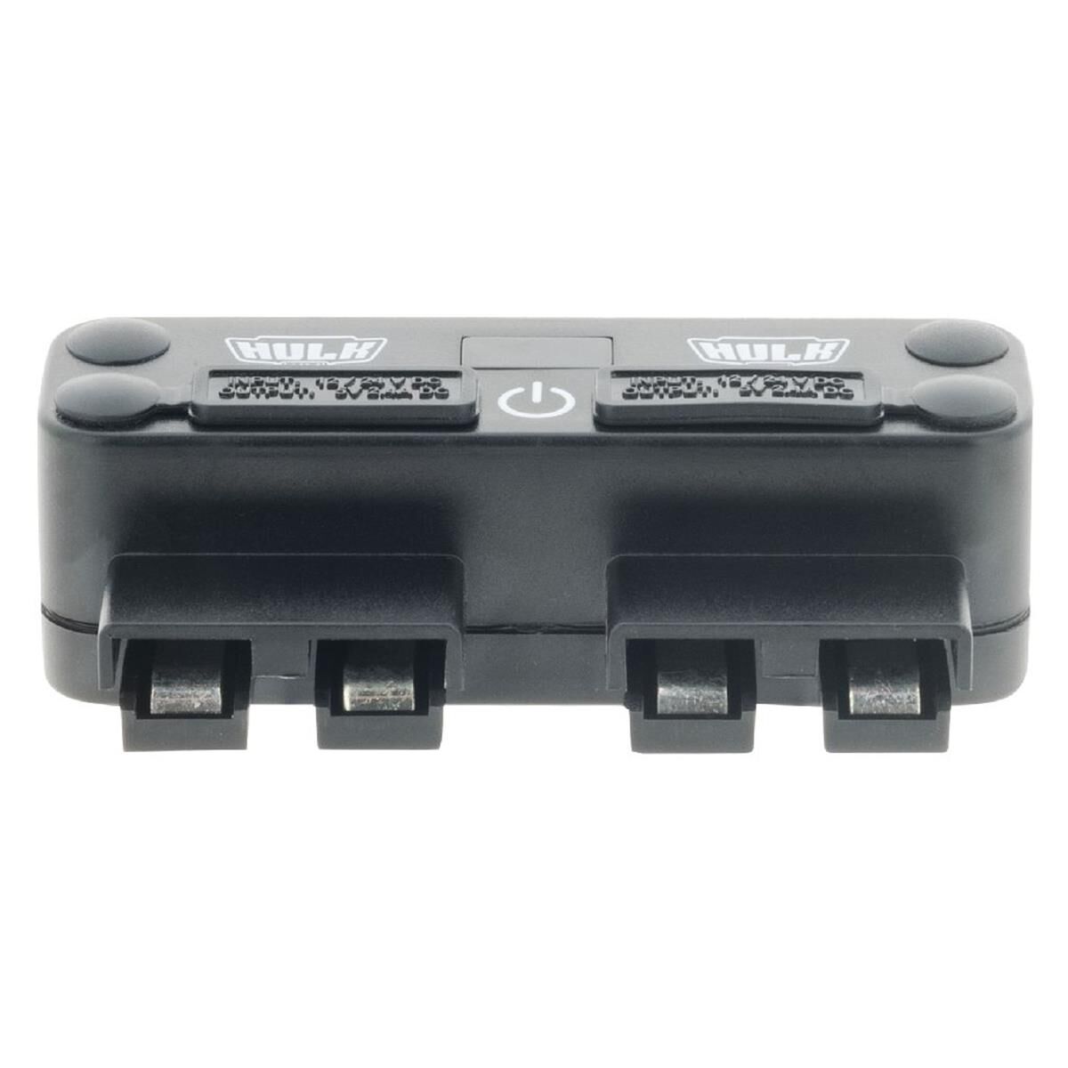 4 WAY 12/24V DC POWER ADAPTOR 4x 50A PLUGS USB'S & VOLTMETER TOUCH SWITCH, , scaau_hi-res