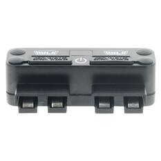 4 WAY 12/24V DC POWER ADAPTOR 4x 50A PLUGS USB'S & VOLTMETER TOUCH SWITCH, , scaau_hi-res