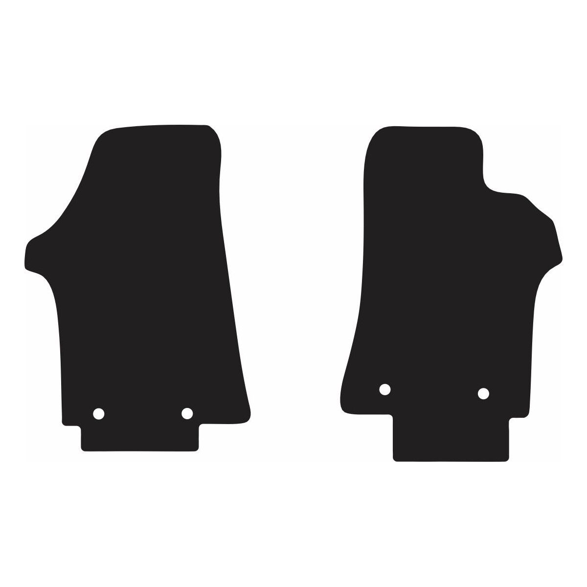 EXECUTIVE RUBBER CAR MATS FOR LDV G10 VAN (2SEAT) 2015-2023, , scaau_hi-res