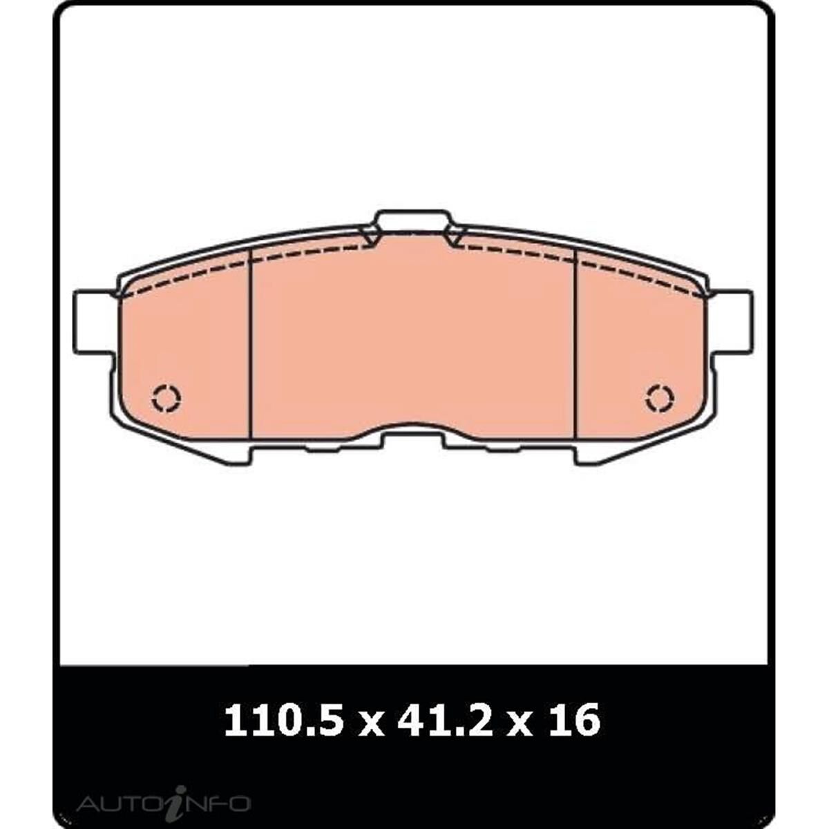 DB1729R REMSA DISC PAD, , scaau_hi-res