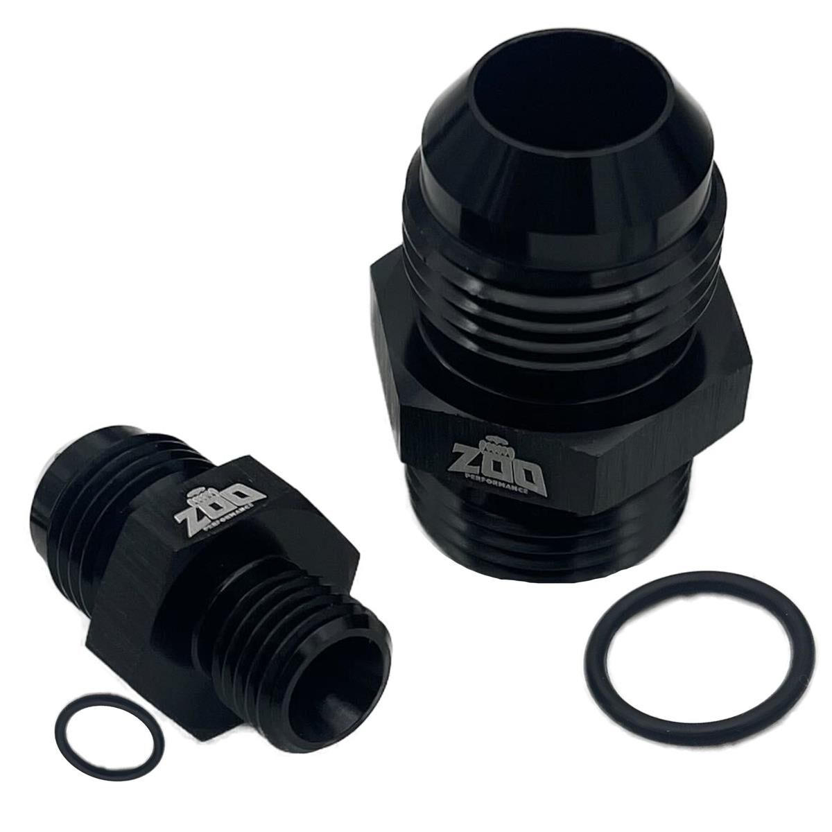 AN8 TO -6 ORB ADAPTER WITH O-RING, , scaau_hi-res