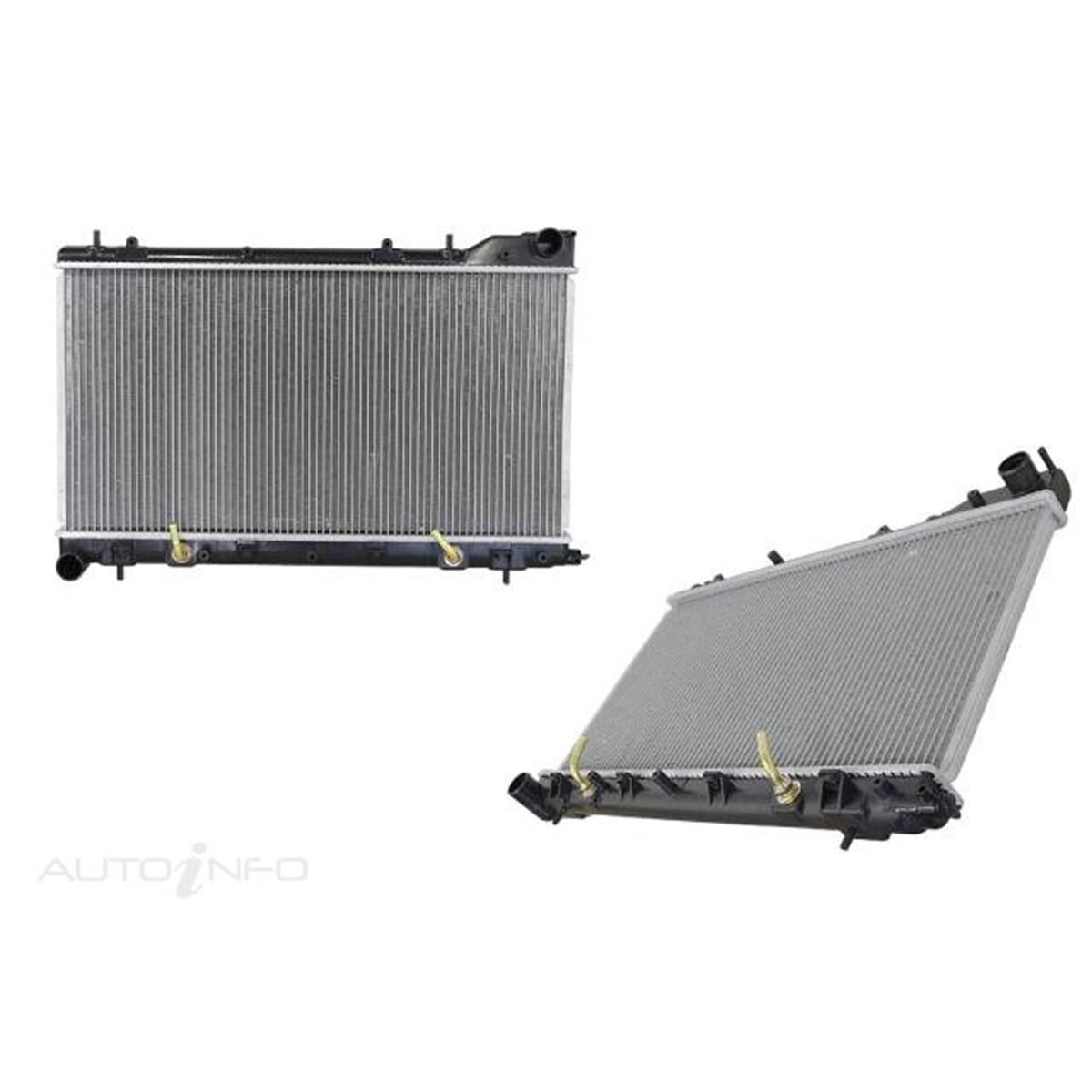 SUBARU FORESTER  SG  07/2005 ~ 12/2007  RADIATOR  2.5 LITRE BOXER 4 PETROL AUTOMATIC- (EJ25)  WITH BLEEDER PIPE & NO FILLER NECK, , scaau_hi-res