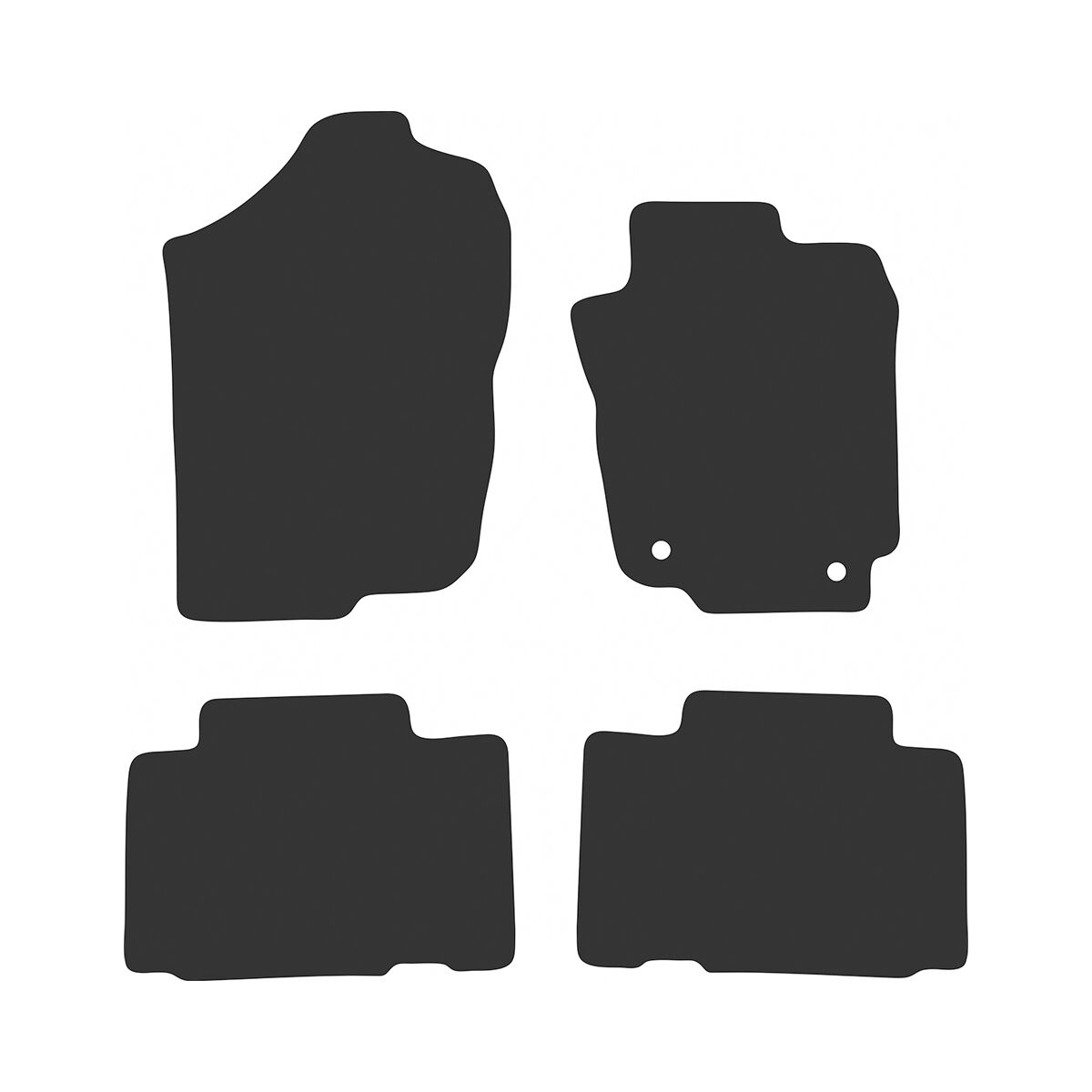 EXECUTIVE RUBBER CAR MATS FOR TOYOTA RAV4 (4TH GEN) 2013-2019, , scaau_hi-res