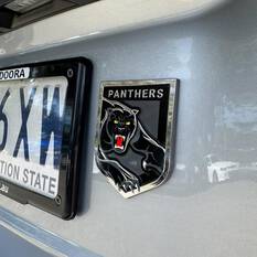 NRL PANTHERS 3D CHROME CAR EMBLEM, , scaau_hi-res