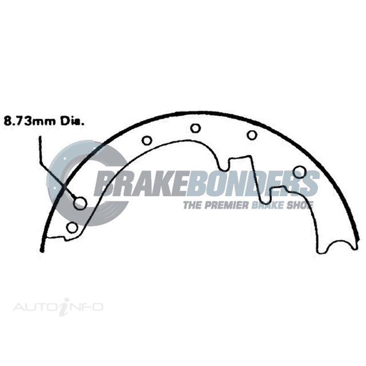 Special Bond Brake Shoes, , scaau_hi-res