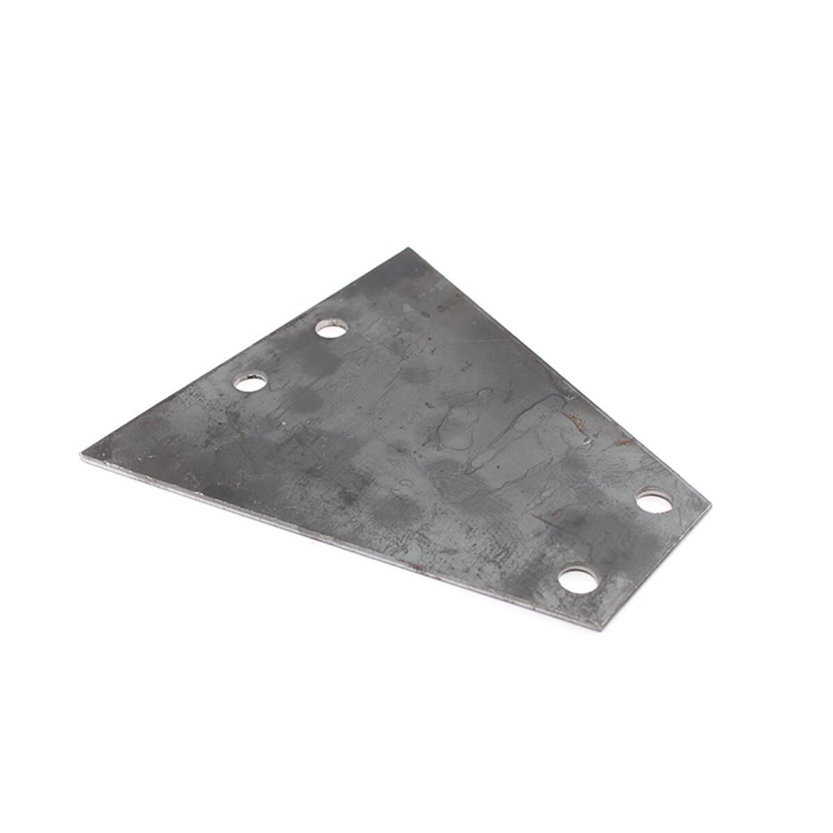 Sunrise 4 Hole Override and Electric Trailer Coupling Plate Triangular - 10mm, , scaau_hi-res