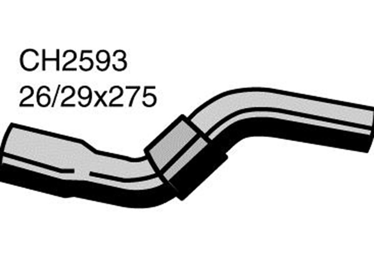 Radiator Upper Hose  - TOYOTA COROLLA EE90R - 1.3L I4  PETROL - Manual & Auto, , scaau_hi-res