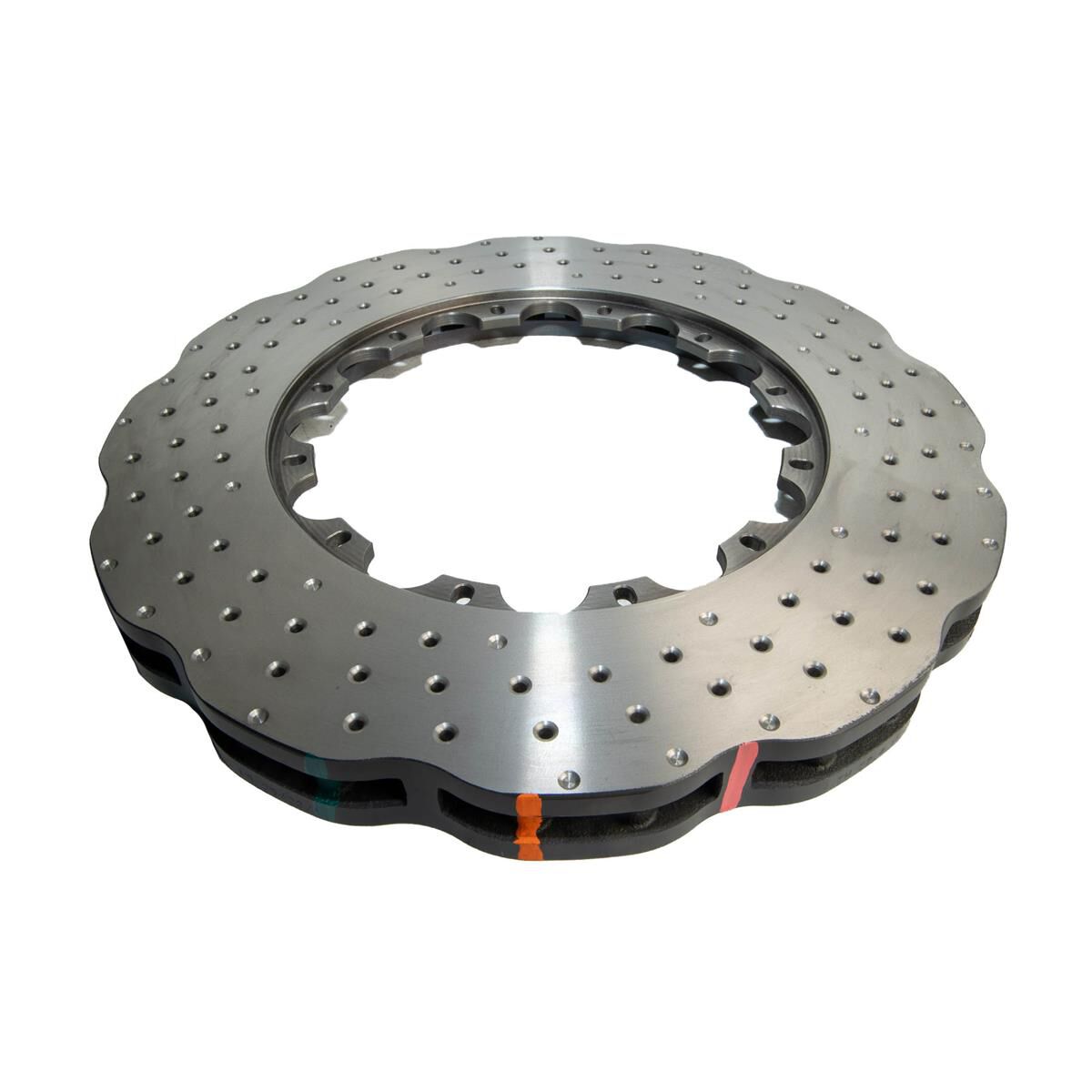 5000 Rotor Cross Drilled/Dimpled KP WAVE Disc 365mm x 34mm [ Audi R8-RS5 F & Audi RS Q3 14-> F ] NAS Nuts Included, , scaau_hi-res