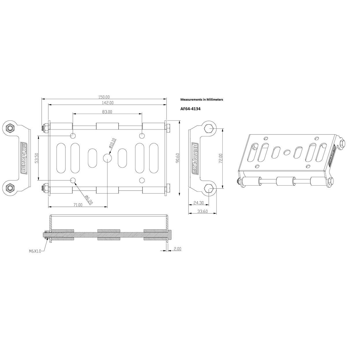 GM LS2 LS3 LS7 COIL MOUNTS RELOCATION BRACKETS, , scaau_hi-res