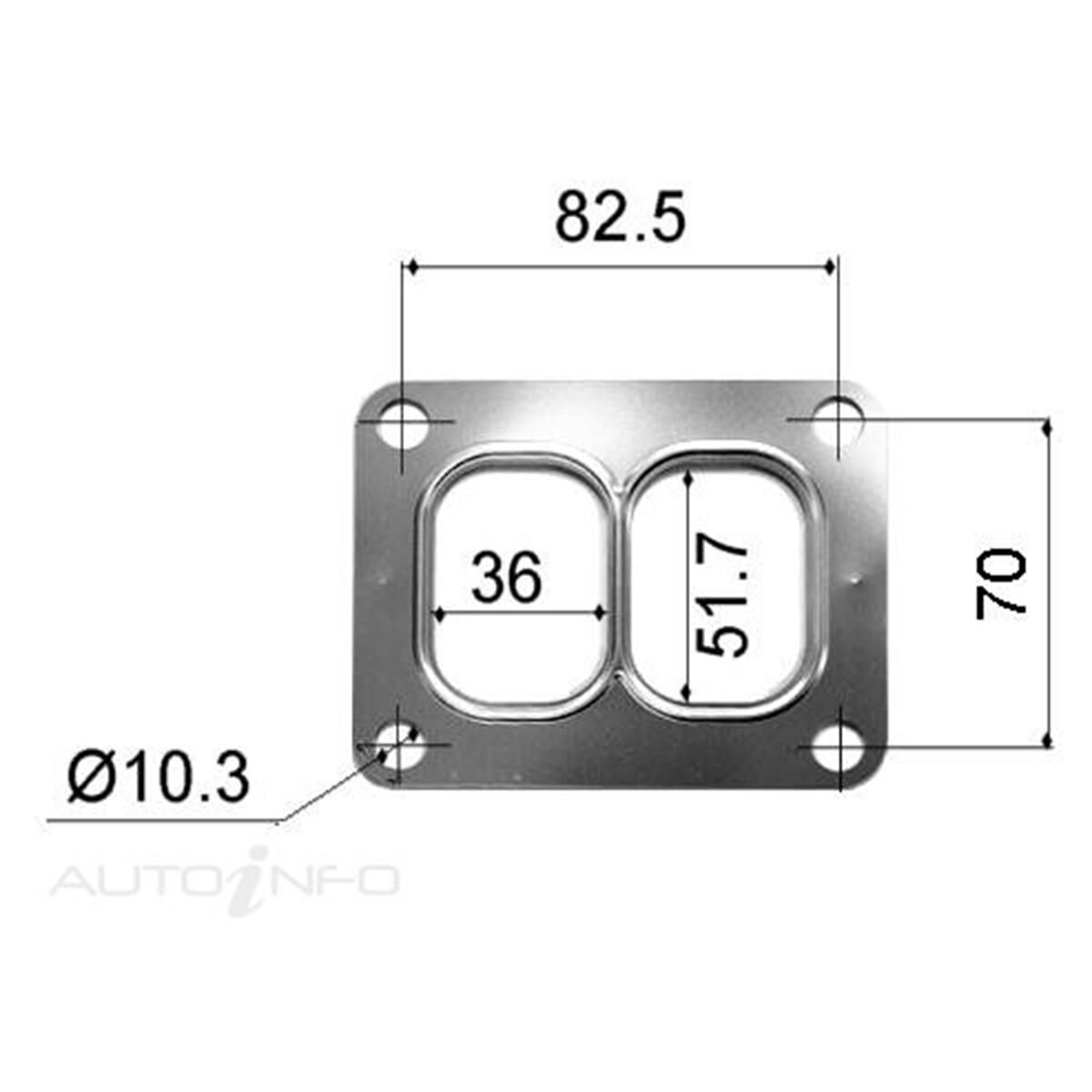 TURBO FLANGE T04Z, , scaau_hi-res