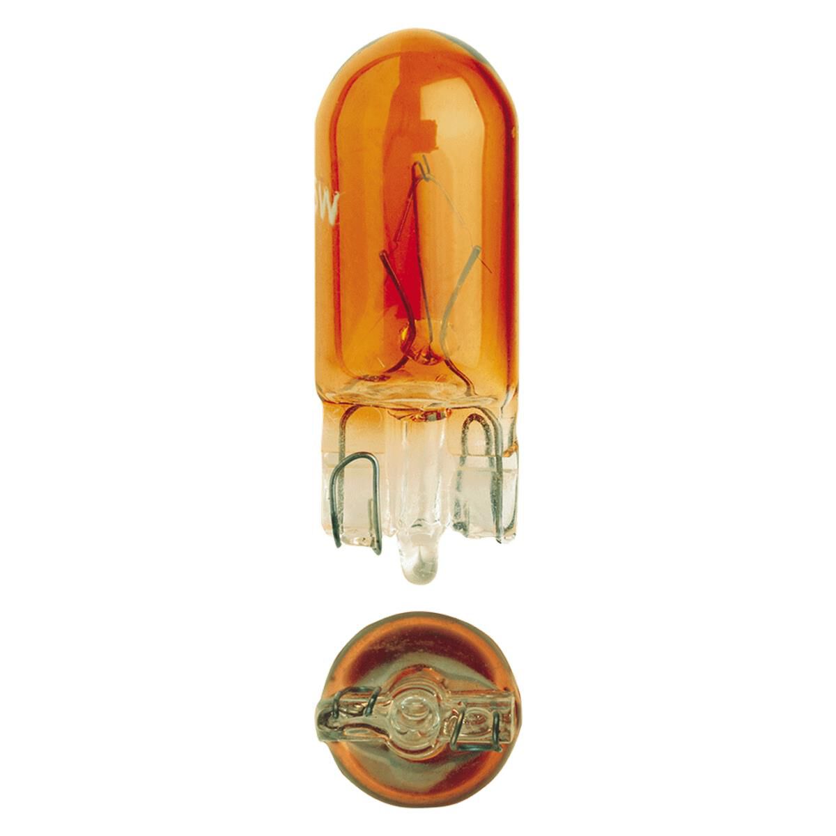 12V 5W AMBER T10 WEDGE BL, , scaau_hi-res