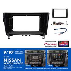 9"/10" HEAD UNIT INSTALL KIT TO SUIT MODEL NISSAN 2021-, , scaau_hi-res