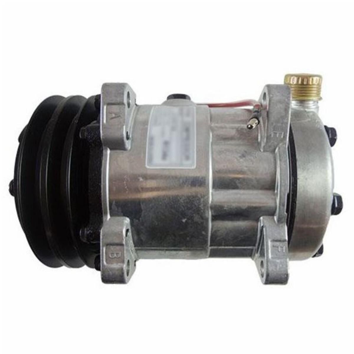 AIR CONDITIONER COMPRESSOR, 6" 2 GROOVE PULLEY, , scaau_hi-res