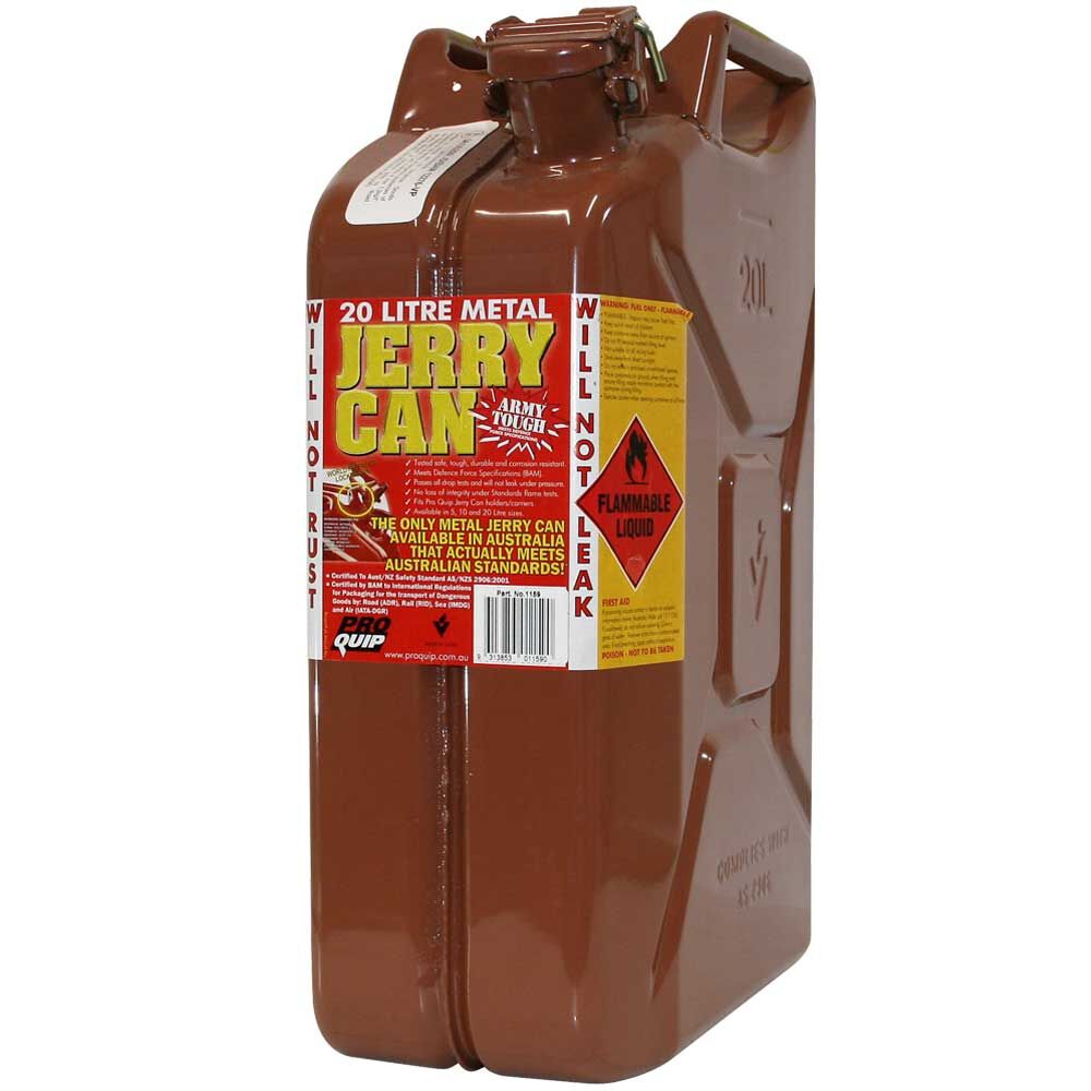 METAL JERRY CAN 20L BIO DIESEL NUT BROWN CARTON QTY 5, , scaau_hi-res