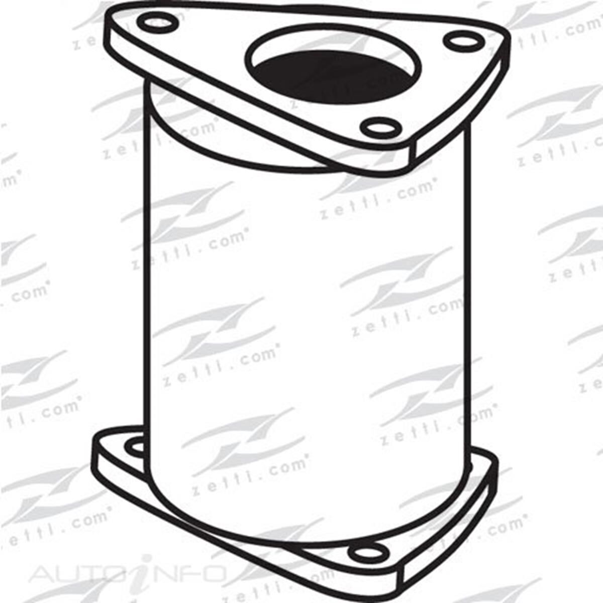 HOLDEN BARINA TK 1.6L PETROL SEDAN 3/5 DR HATCH ENG F1603 CLOSE COUPLED CAT, , scaau_hi-res