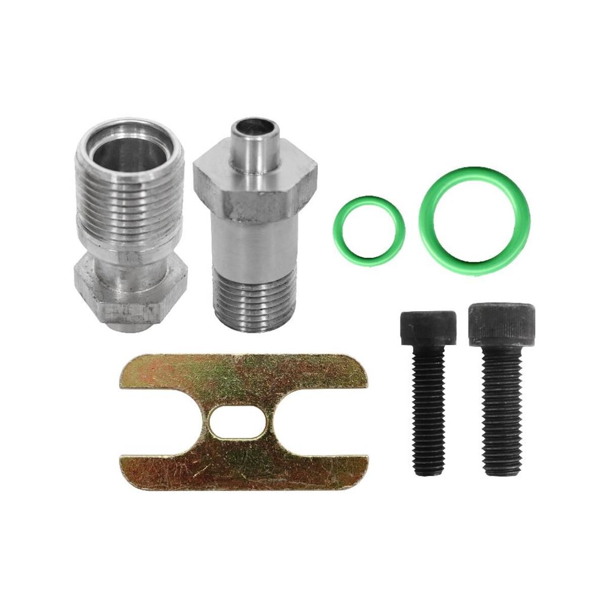 EXPANSION VALVE CONVERSION KIT ORING PAD TO MIOR HOSE FITTING - TX VALVES, , scaau_hi-res