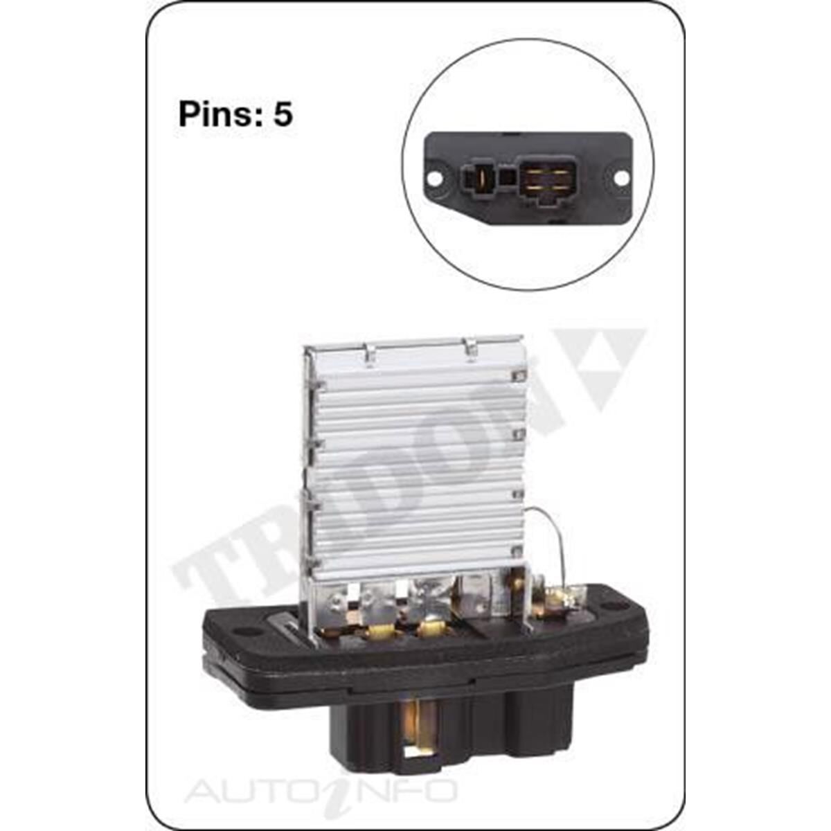 TRIDON HEATER FAN RESISTOR, , scaau_hi-res