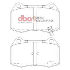 DBA XP PERFORMANCE BRAKE PADS Nissan 350Z & Skyline 1990-2009, , scaau_hi-res