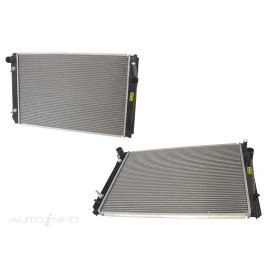 TOYOTA RAV4  ACA30 SERIES  01/2006 ~ 11/2012  RADIATOR  3.5 LITRE V6 PETROL AUTOMATIC- (2GRFE)  CORE SIZE: 670MM X 455MM X 25MM (MEASURE TANK TO TANK FIRST, HEIGHT AND THEN THICKNESS), , scaau_hi-res