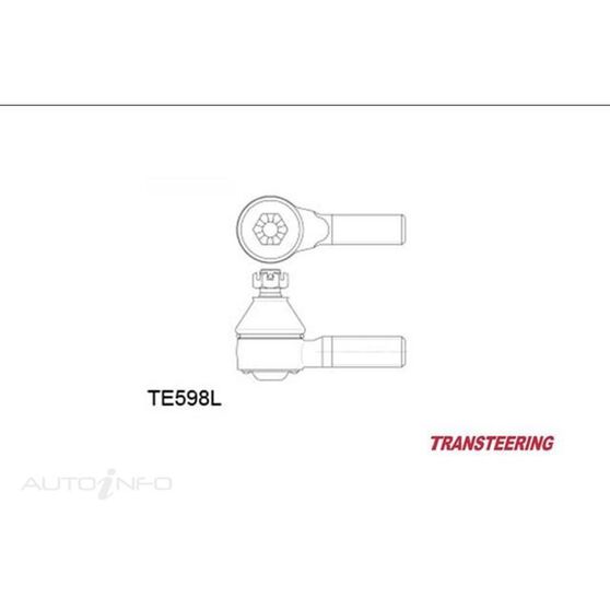 TRANSTEER TIEROD TOYOTA DYNA LH OUTER, , scaau_hi-res