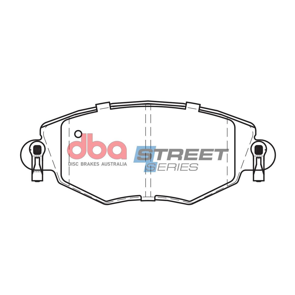 DBA SS STREET SERIES BRAKE PADS [ Ford Mondeo & Jaguar X-Type 2000-2014 F ], , scaau_hi-res
