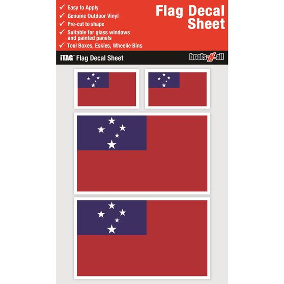 SAMOA FLAG DECALS SHEET, , scaau_hi-res