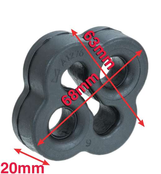 Exhaust Mount  - SUBARU LEONE . - 1.8L F4  PETROL - Manual & Auto, , scaau_hi-res