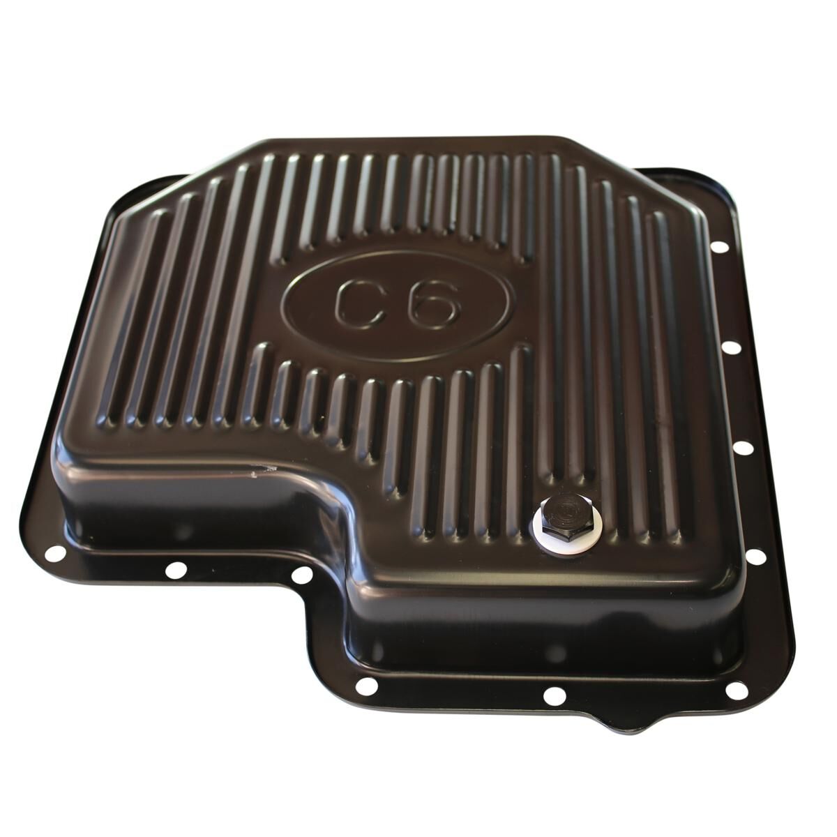 Transmission Pan C6 Black, , scaau_hi-res