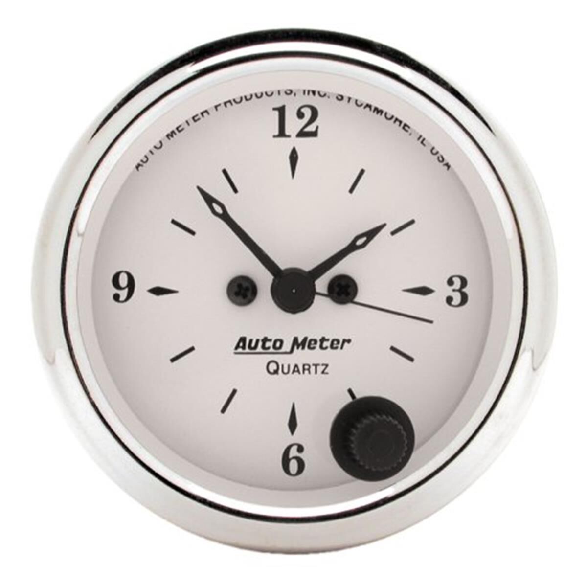 OLD TYME WHITE ANALOG CLOCK, , scaau_hi-res