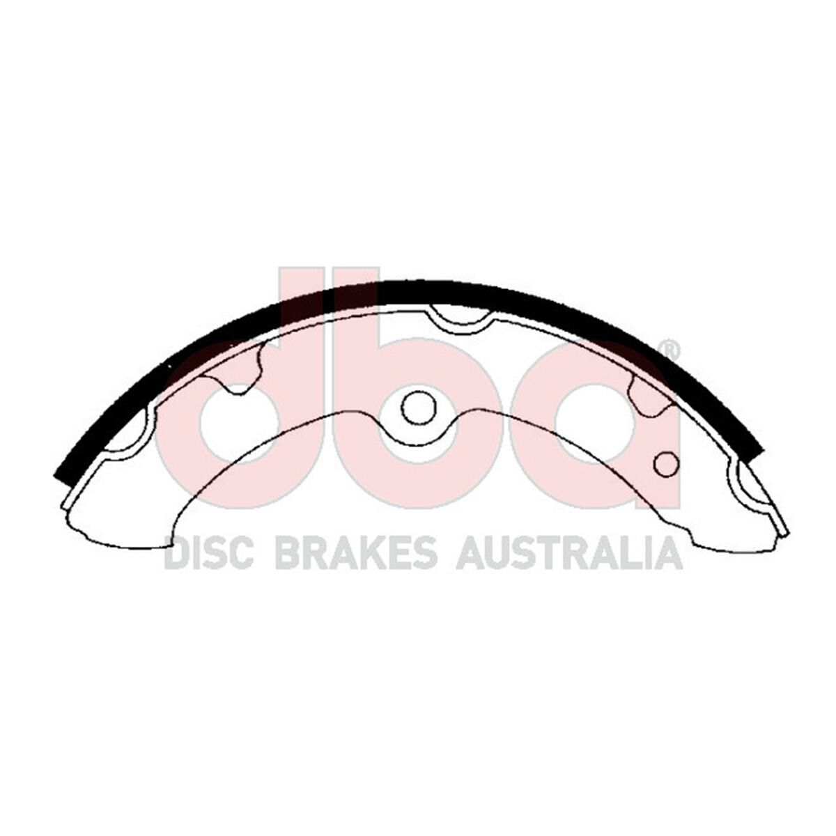 Street Series Brake Shoes [Toyota Dyna 1984-95 260mm], , scaau_hi-res