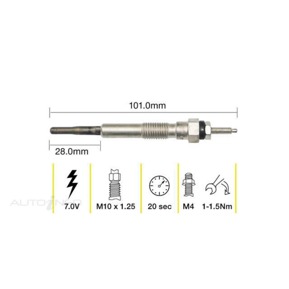 TRIDON GLOW PLUG, , scaau_hi-res