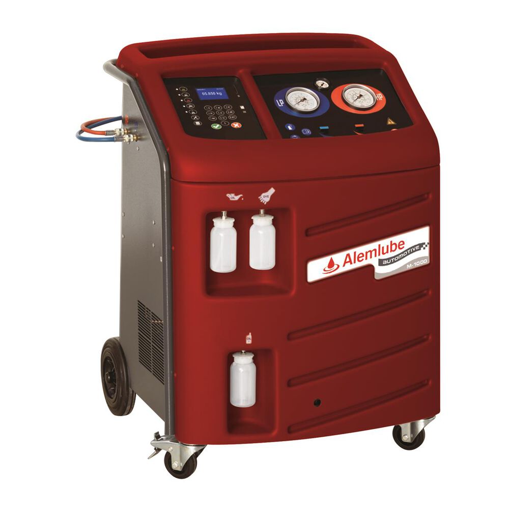 Alemlube SemiAuto Air Conditioning Recharge Station Supercheap Auto