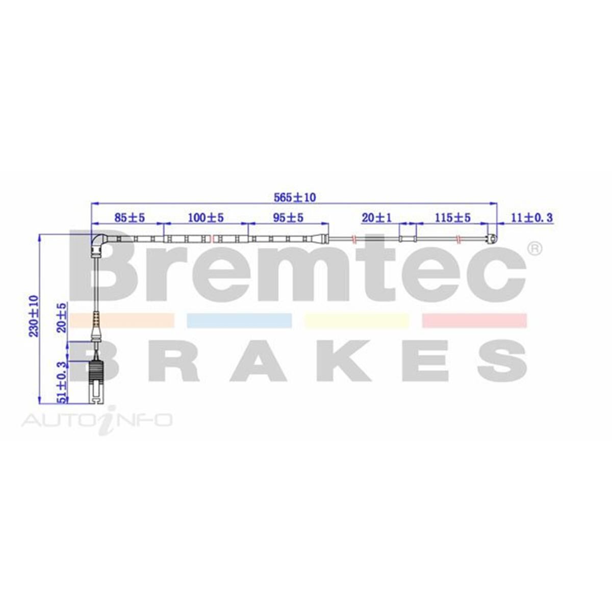 EUROLINE BRAKE WEAR SENSOR, , scaau_hi-res