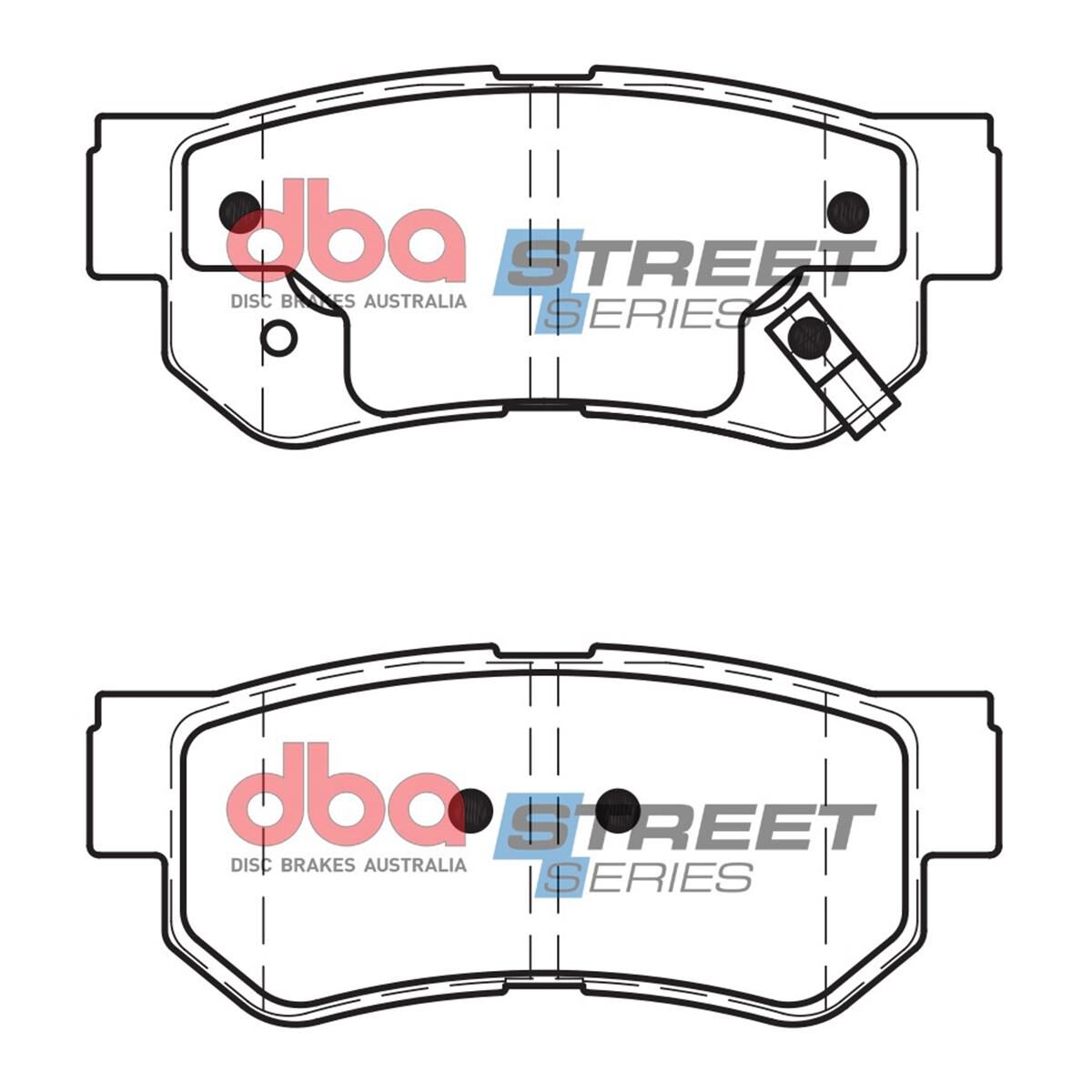 DBA SS STREET SERIES BRAKE PADS [ Hyundai/Kia & Ssangyong 1999-2014 R ], , scaau_hi-res