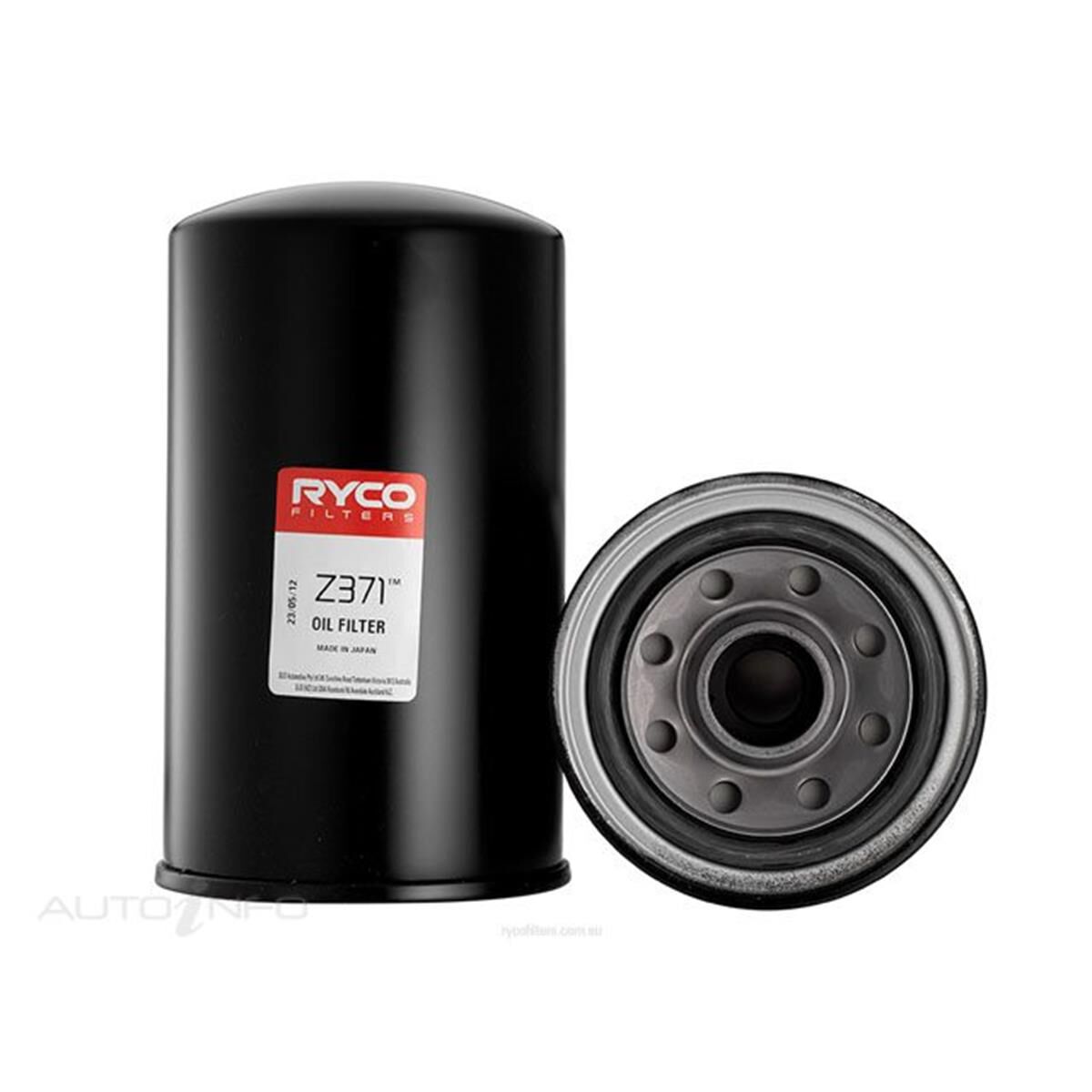 RYCO OIL FILTER - Z371, , scaau_hi-res