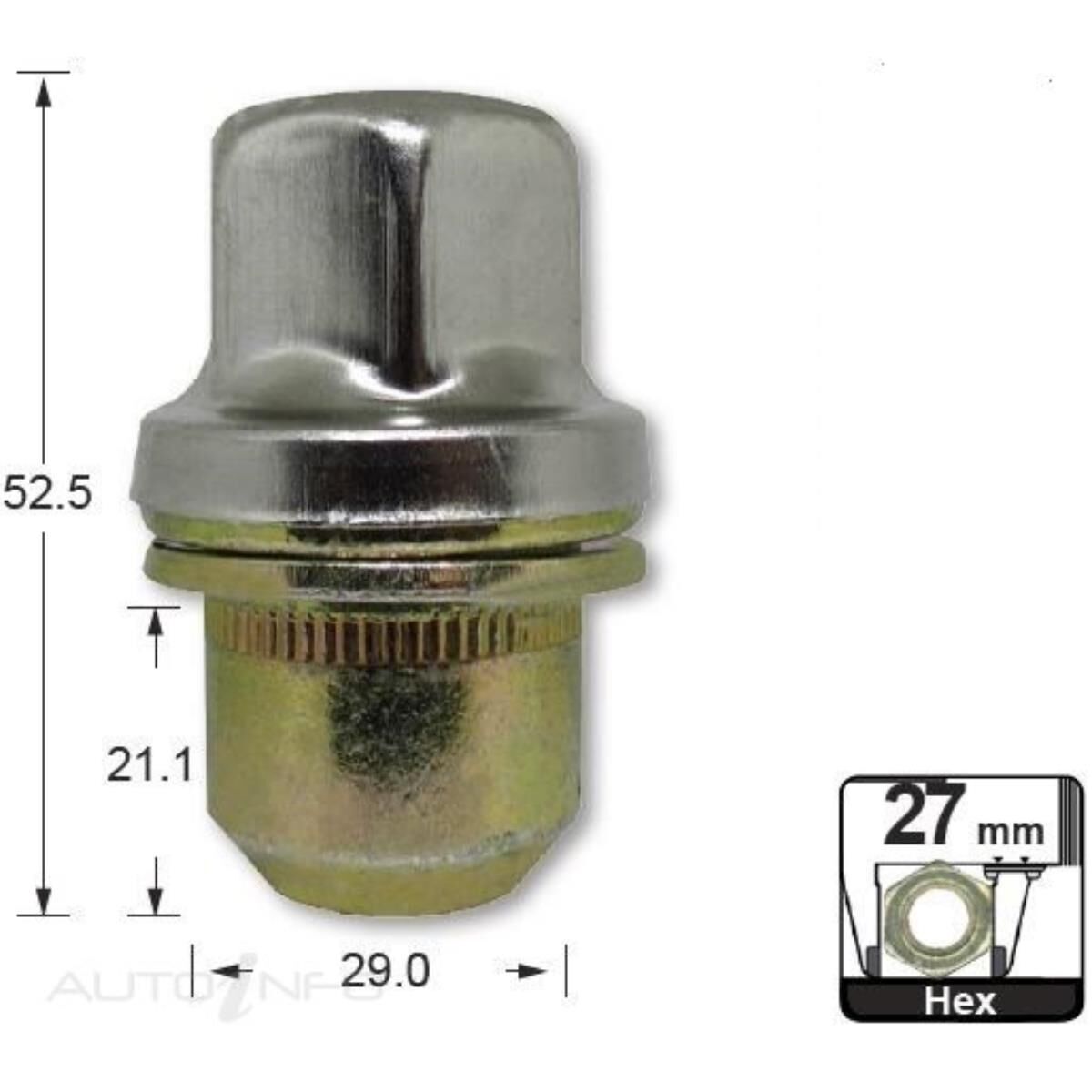 Wheel nut covers supercheap sales