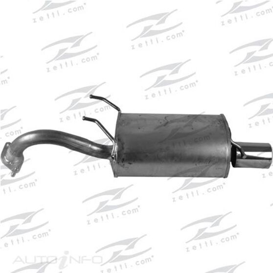 HYUNDAI COUPE FX REAR MUFFLER WITH TWIN OUTLET USE M4193S FOR BIG BORE OUTLET, , scaau_hi-res