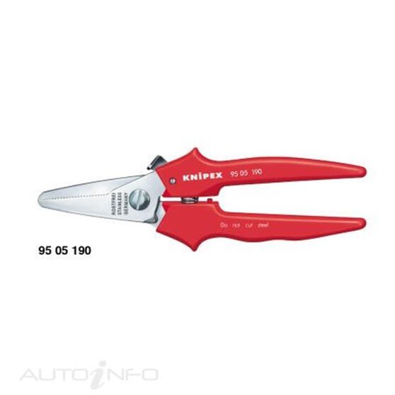 KNIPEX COMBINATION/CABLE SHEARS 190MM, , scaau_hi-res