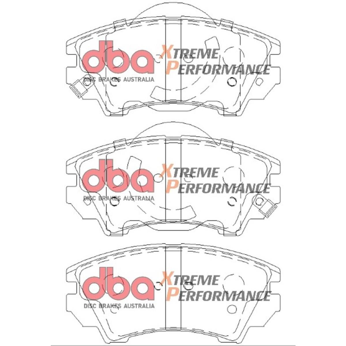 DBA XP PERFORMANCE BRAKE PADS Description Chevrolet Camaro, Caprice F, , scaau_hi-res