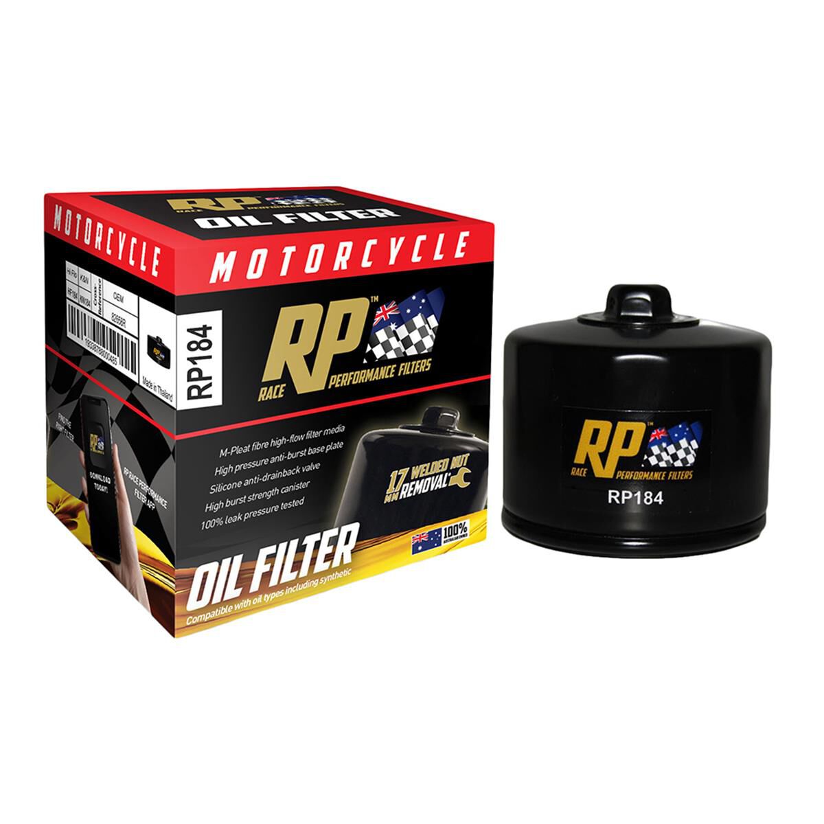 BIKE OIL FILTER RP184, , scaau_hi-res