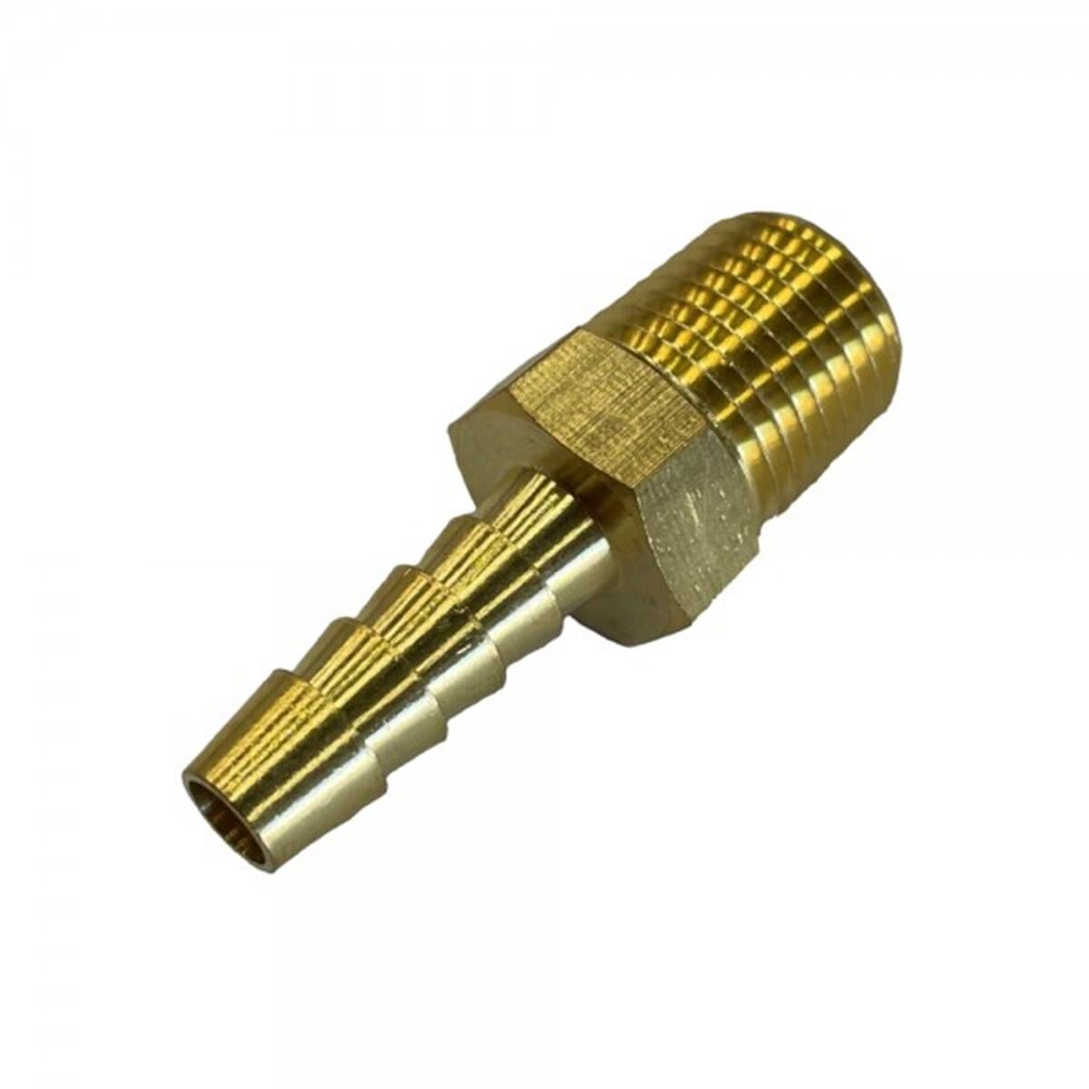 Brass Male Tail 1/4 Hose X 1/2 Bsp, , scaau_hi-res
