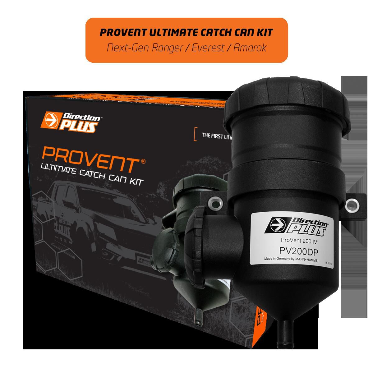 PROVENT ULTIMATE CATCH CAN KIT NEXT GEN RANGER / EVEREST 2L 4CYL, , scaau_hi-res