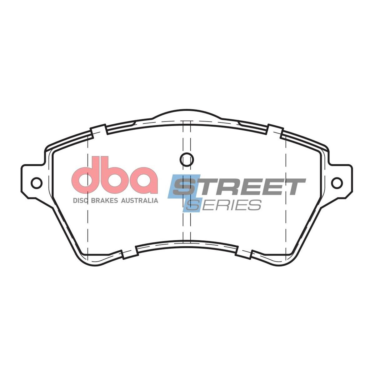 DBA SS STREET SERIES BRAKE PADS [ Landrover Freelander SE 2.5L 2002-2007 F ], , scaau_hi-res