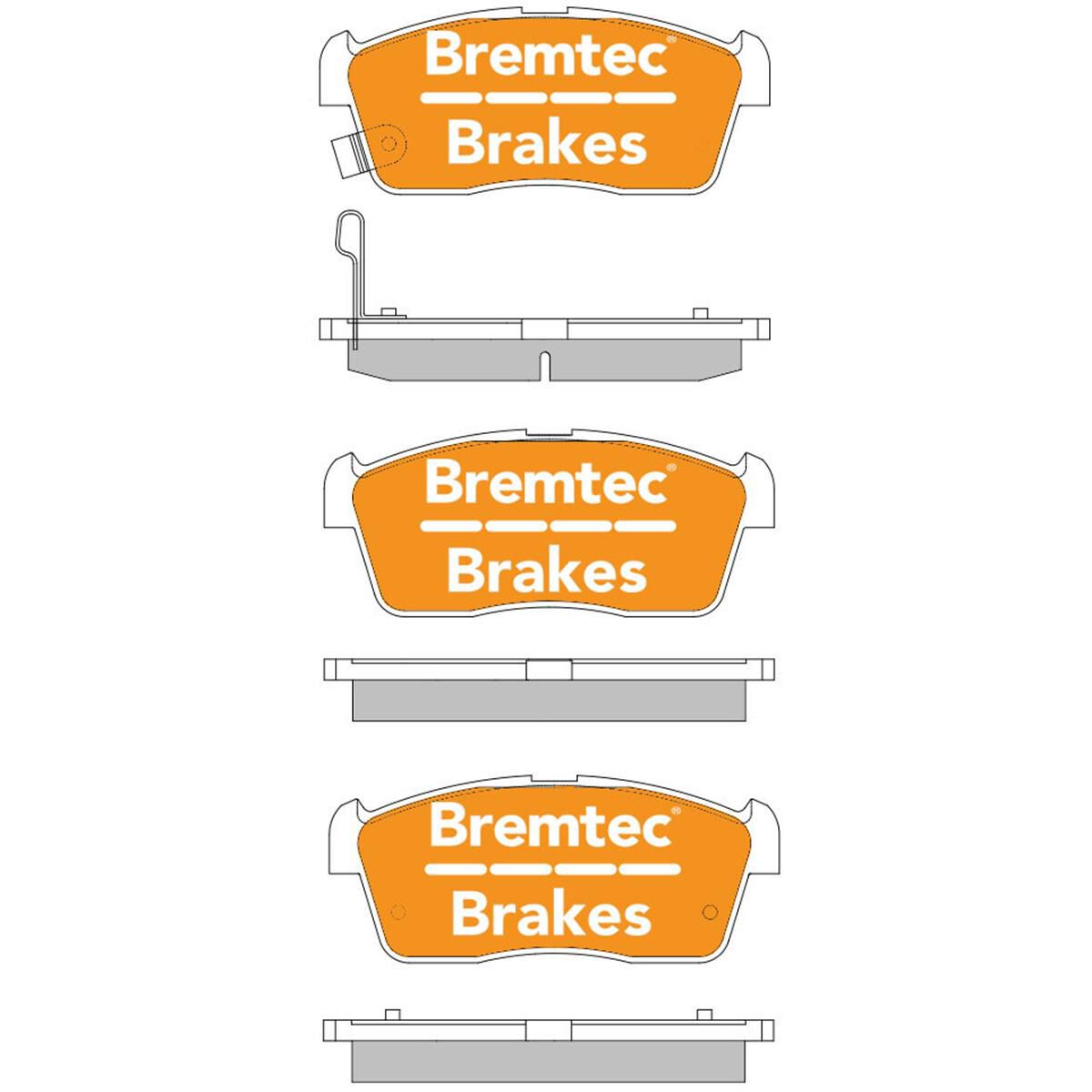 TRADE-LINE BRAKE PADS SET, , scaau_hi-res