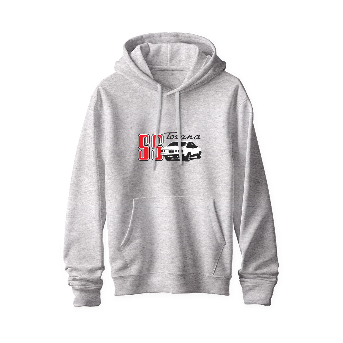 ADULT HOODIE-GREY MARLE [SS TORANA] [2XL], , scaau_hi-res