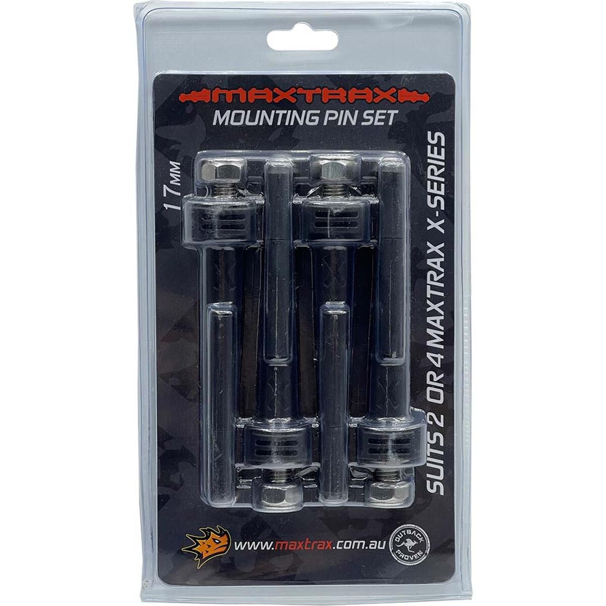 Maxtrax mounting pins store supercheap