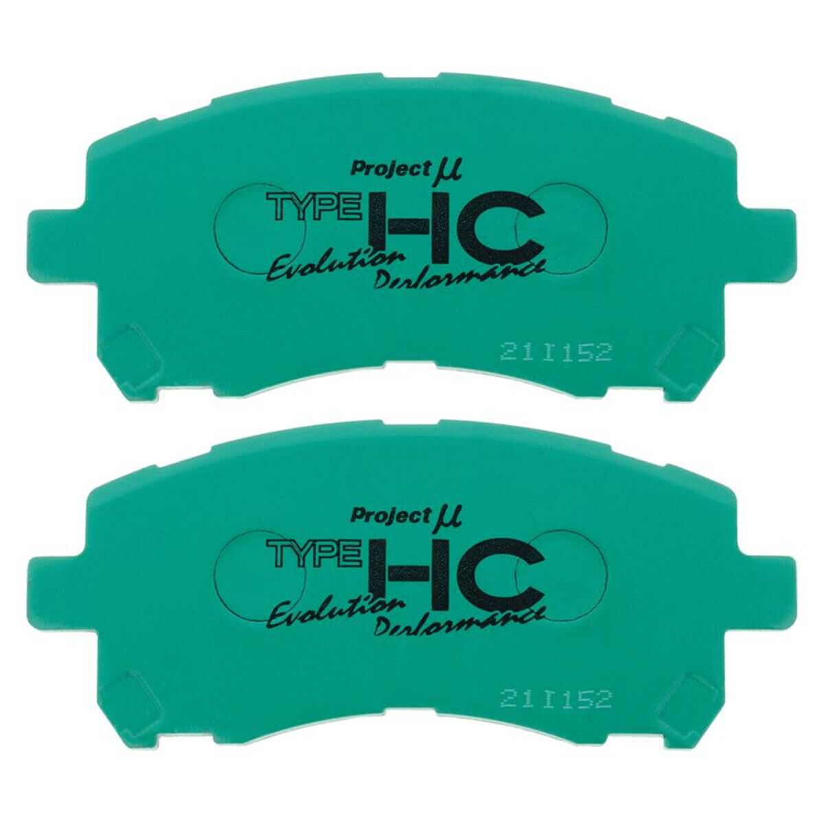 PROJECT MU HC-EP BRAKE PAD SETSUBARU LIBERTYLEGACY FORESTER IMPREZA, , scaau_hi-res